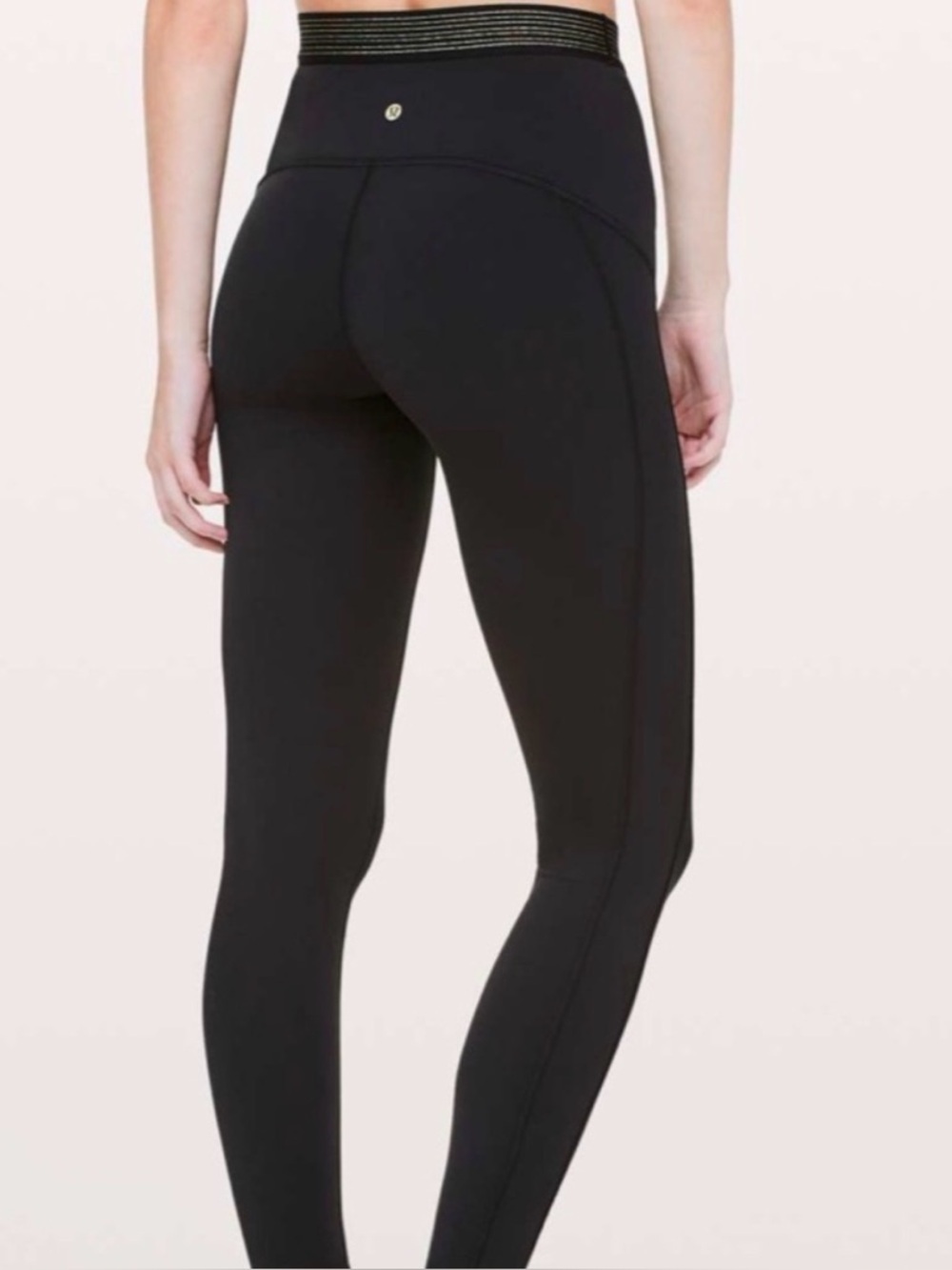 Lululemon Principal Dancer Golden Lining Tight size 6
